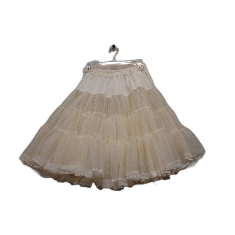 Vintage 1950s Crinoline Petticoat Very Full Several Layers Square Dance